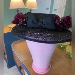 Vintage Summer Straw Hat - Large Size